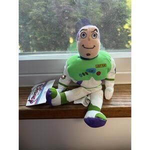 Disney Store Buzz Lightyear Plush NWT Toy Story 9” Stuffed Doll Pixar
